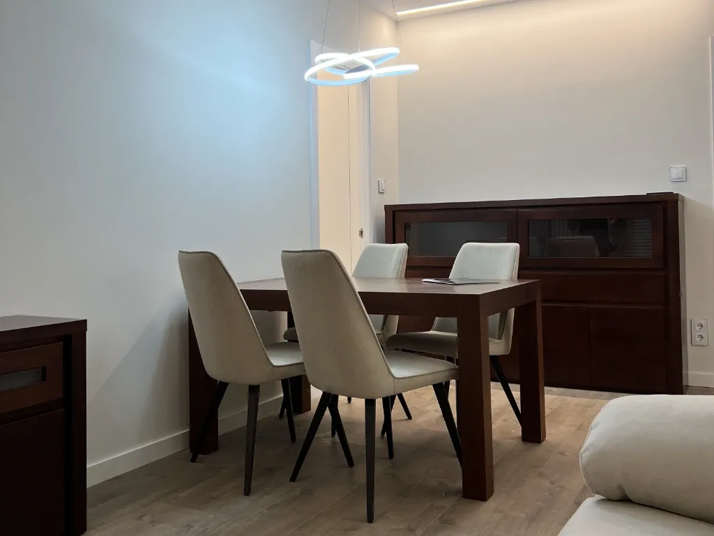 reforma integral de piso en L'Eixample calle valencia -Salón comedor