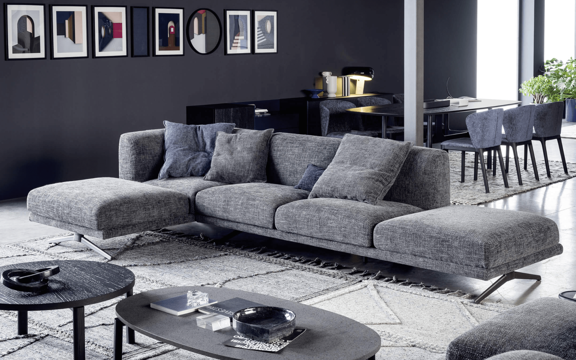 Noa es esencial y confortable, y puede personalizarse para adaptarse a cualquier espacio, gusto o necesidad.