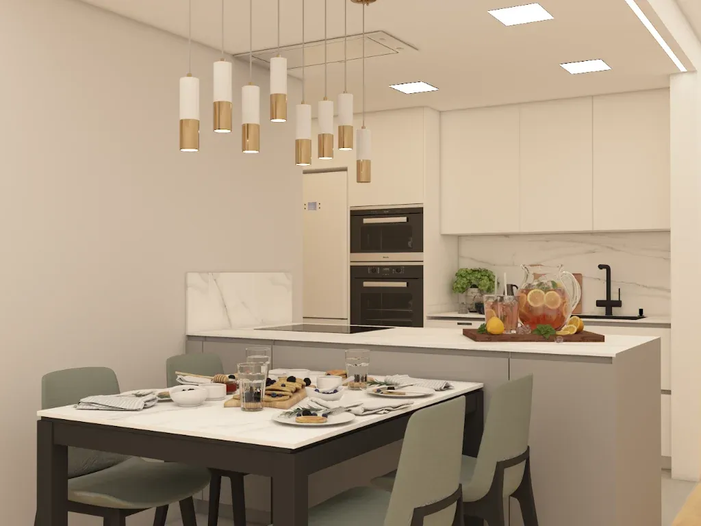 AVENIDA ROMA - Proyecto de reforma de cocina - L'Eixample, Barcelona