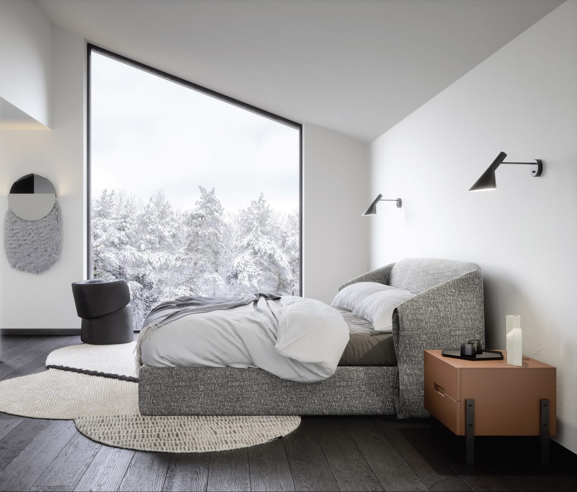 Muebles del hogar: camas.