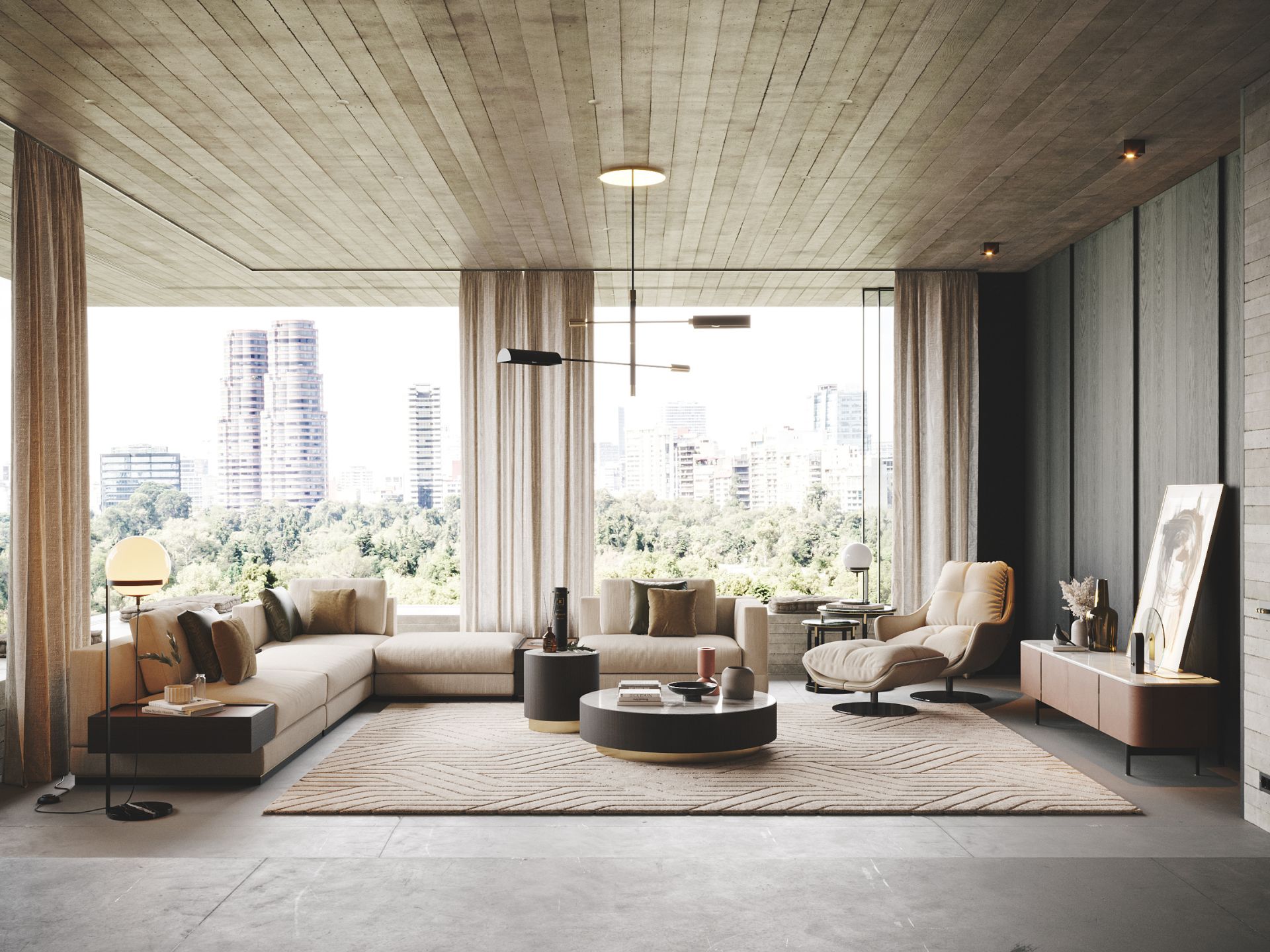 Muebles del hogar: muebles de salón.