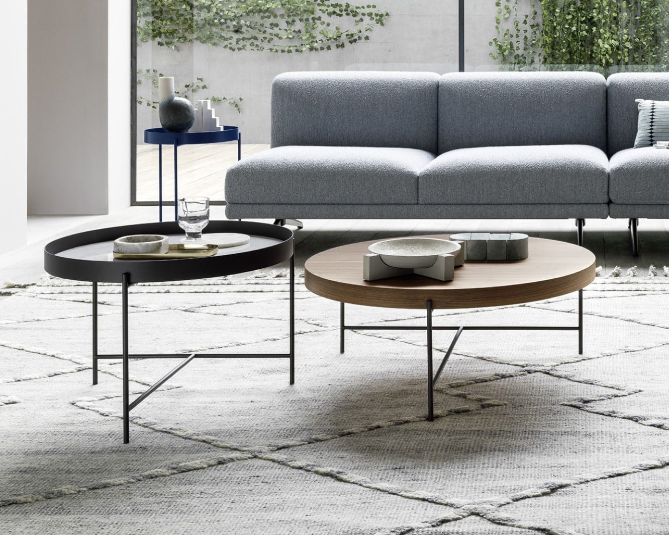 Muebles del hogar: mesas de centro.