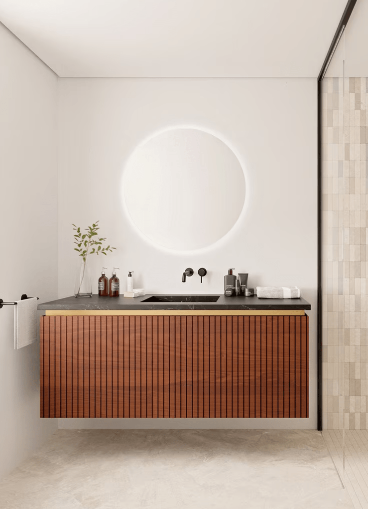 mueble para el baño con estilo