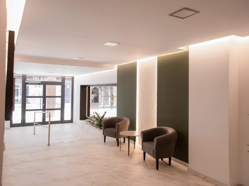 ENTENÇA - Proyecto reforma de portería - Calle Entença, Eixample, Barcelona