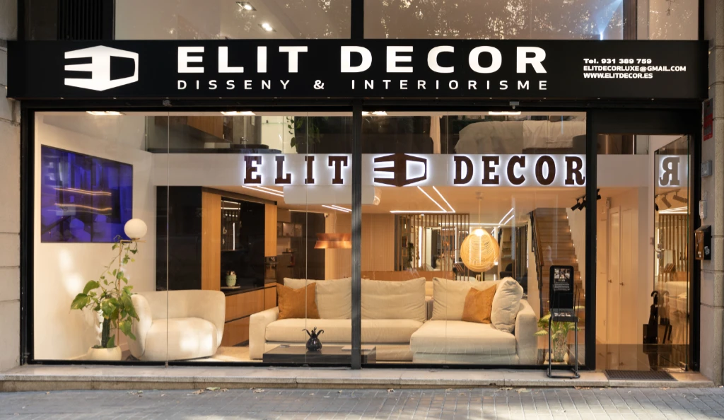 Elit Decor -empresa de reformas en Barcelona, arquitectura, interiorismo y tienda de-muebles para: cocina, baño hogar. Showroom de reformas.