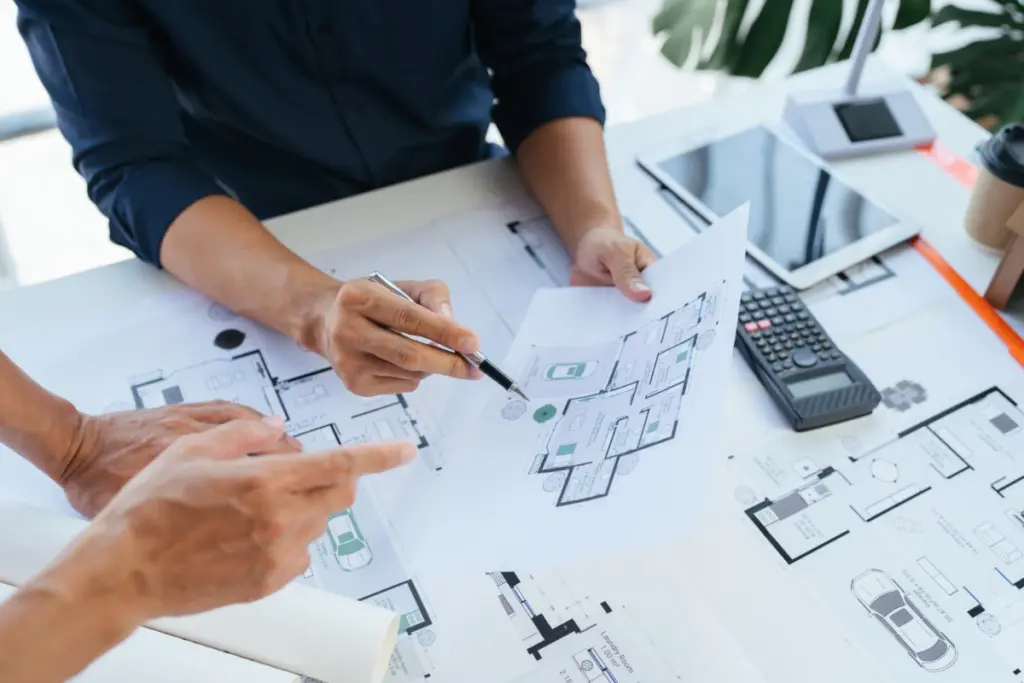 planificación de tareas a realizar. Plano de reforma integral